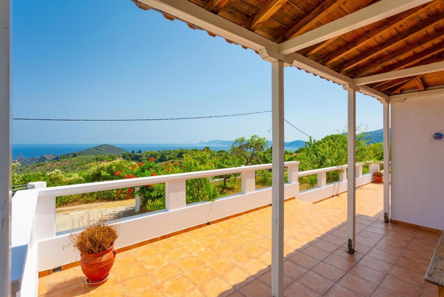 Villa Glafki Panormos  Luaran gambar
