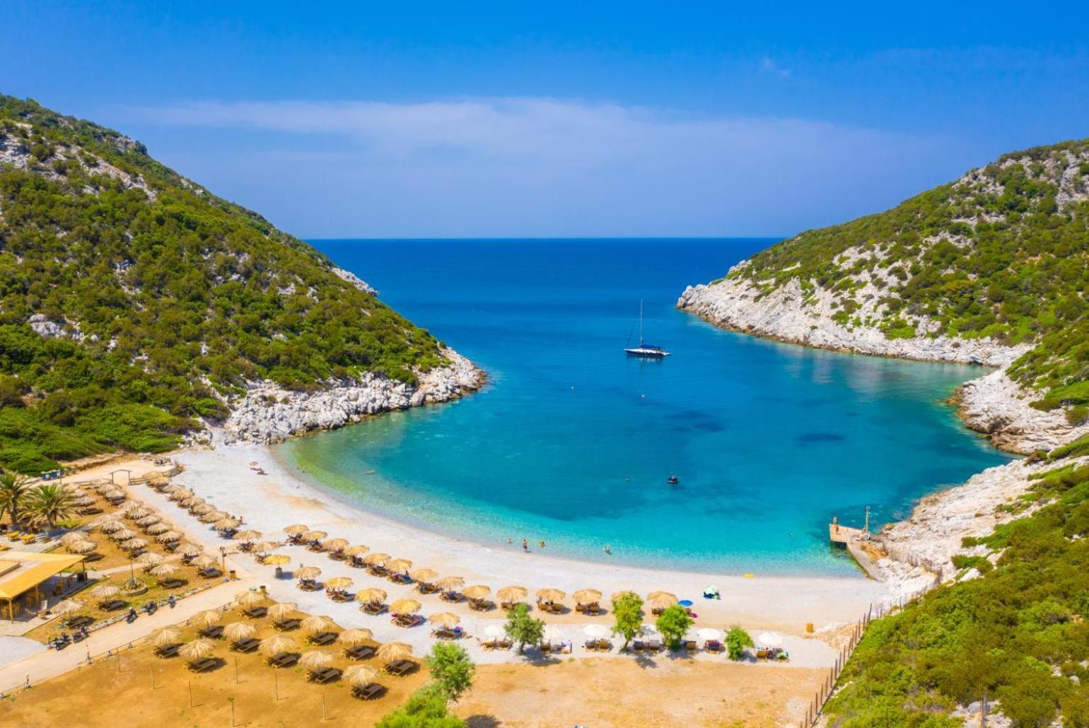 Villa Glafki Panormos  Luaran gambar