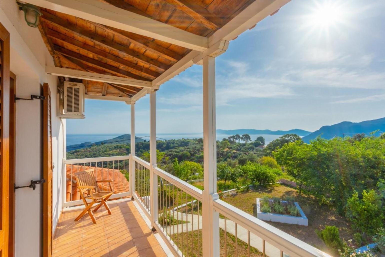 Villa Glafki Panormos  Luaran gambar