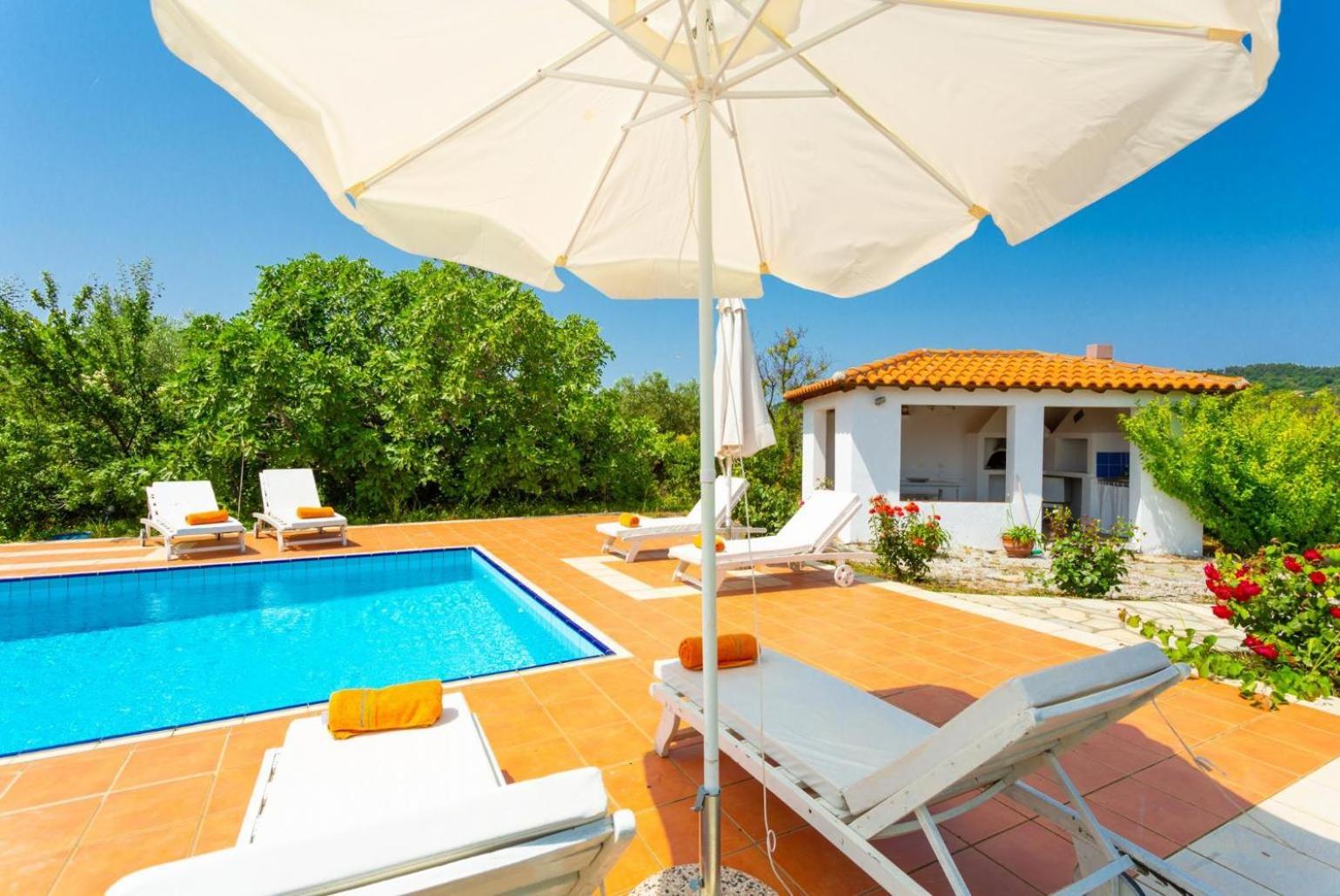 Villa Glafki Panormos  Luaran gambar