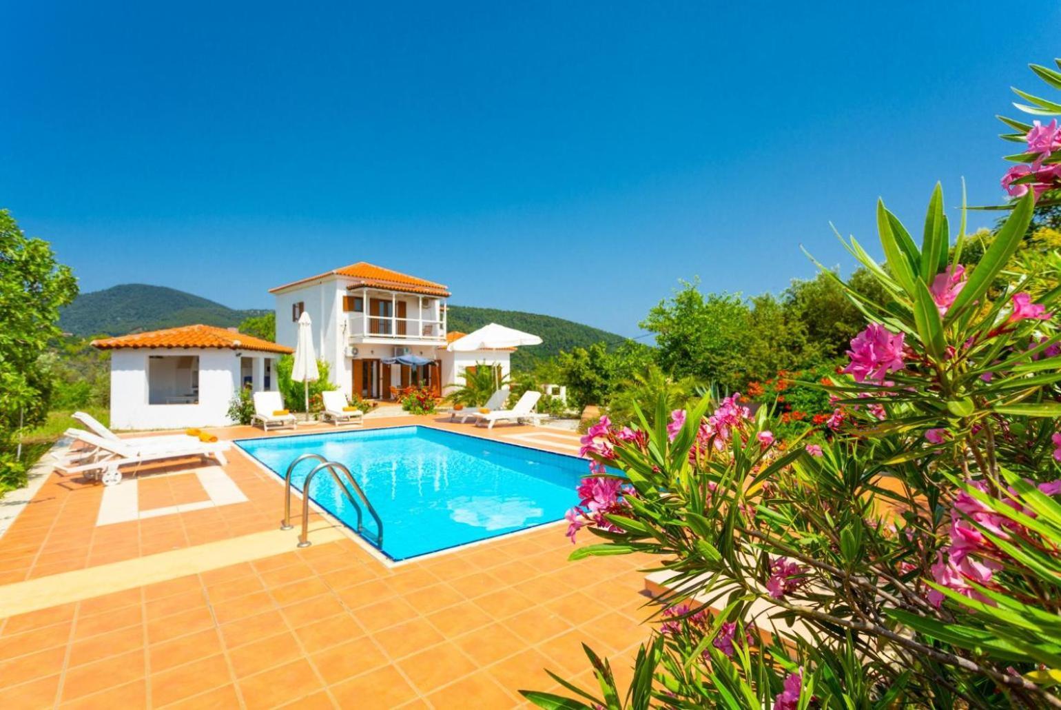 Villa Glafki Panormos  Luaran gambar