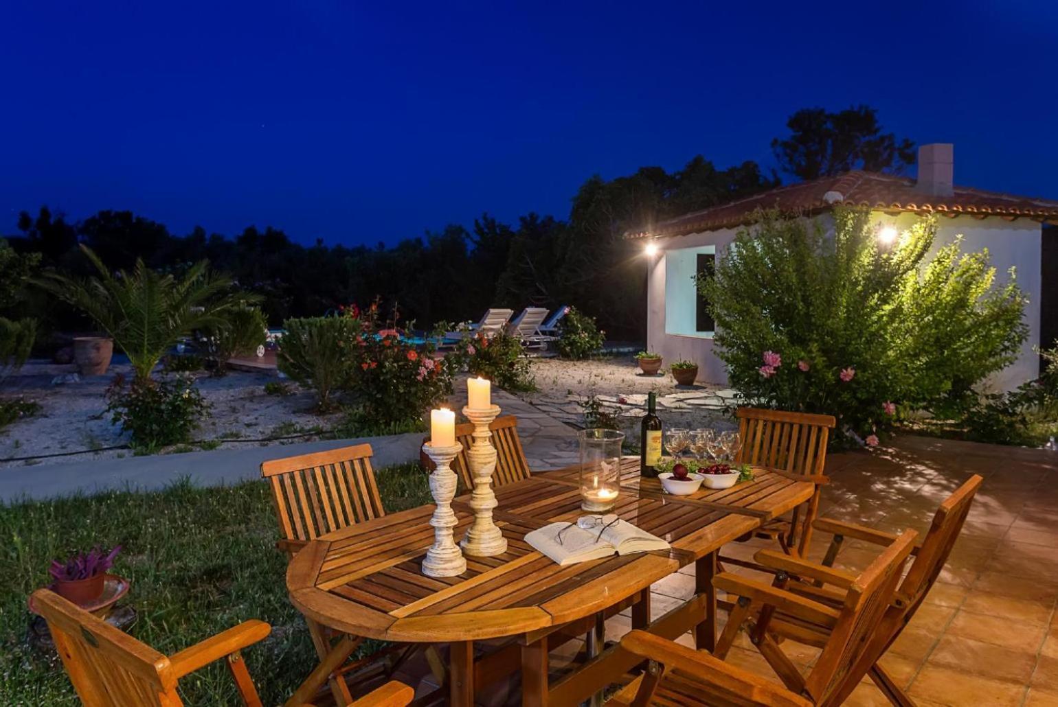Villa Glafki Panormos  Luaran gambar