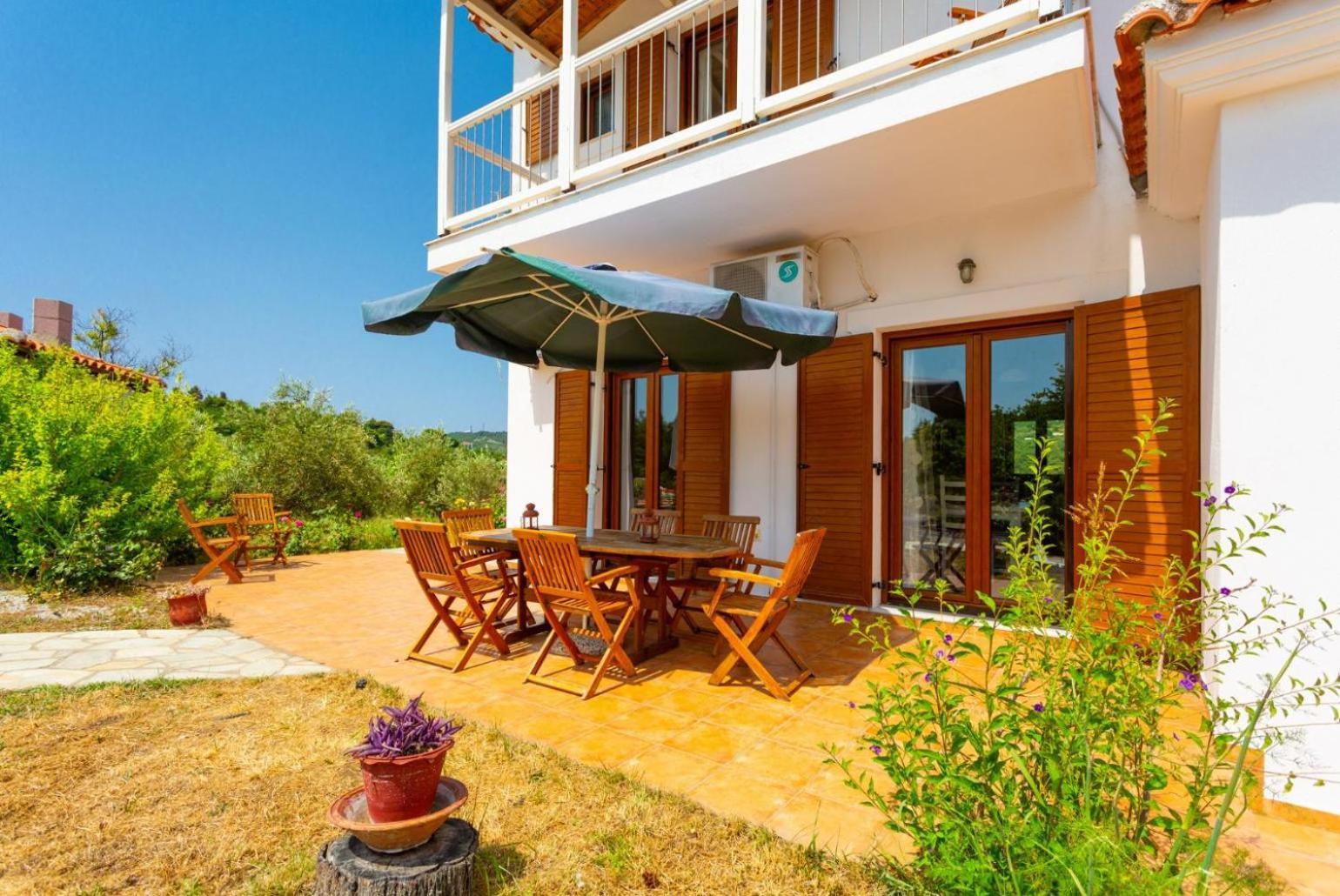 Villa Glafki Panormos  Luaran gambar