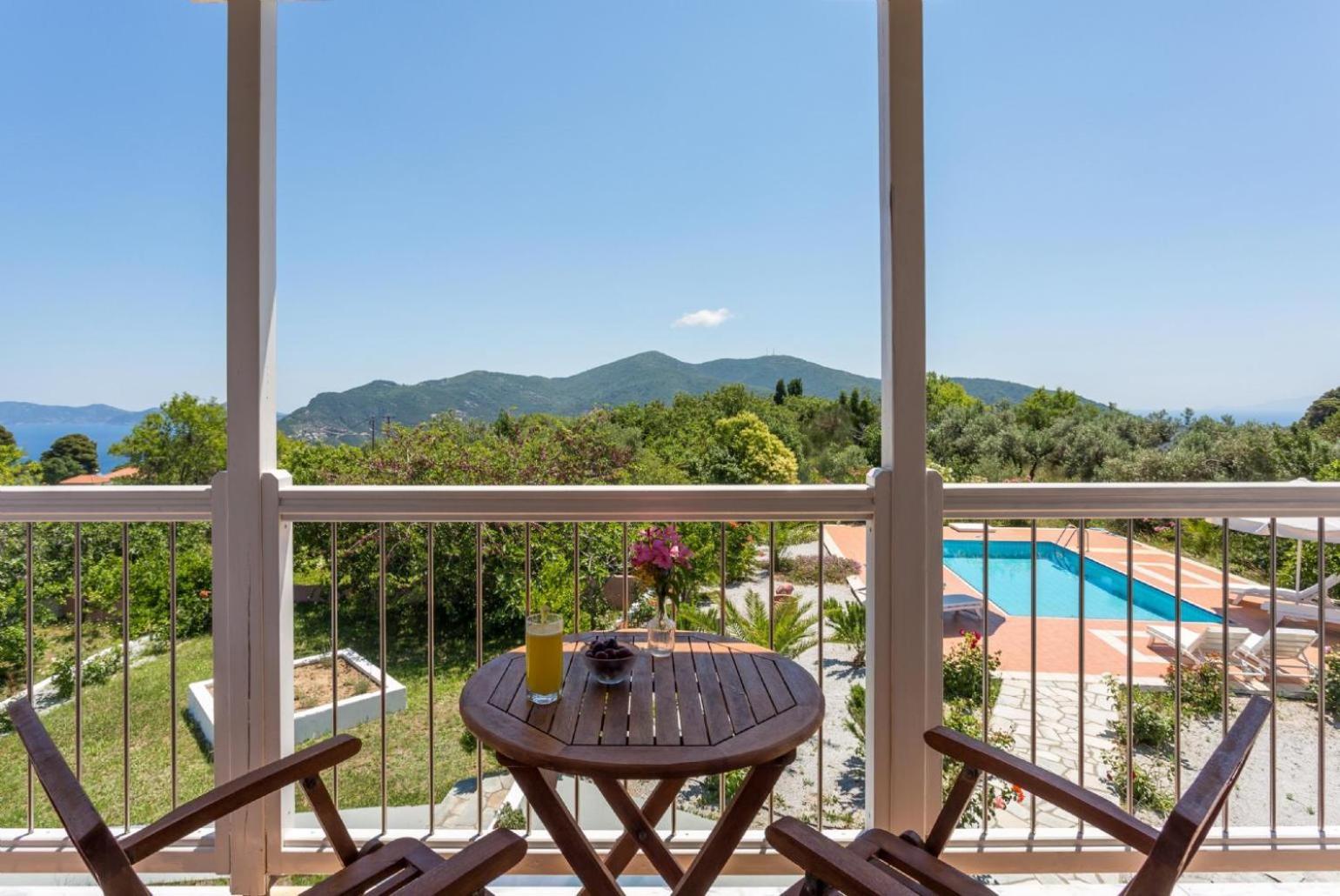 Villa Glafki Panormos  Luaran gambar
