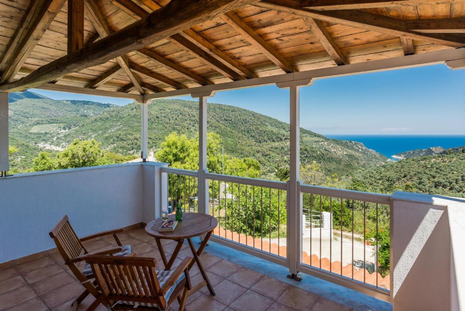 Villa Glafki Panormos  Luaran gambar